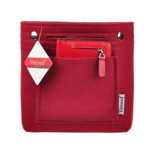 **NWT** VERCORD | Small Felt Purse Organizer Insert
